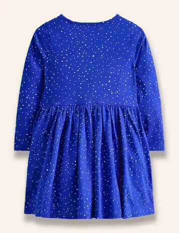 Julemanden Santa Claus Bunny Appliqué kjole