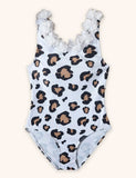 Costum de baie prin imprimare leopard