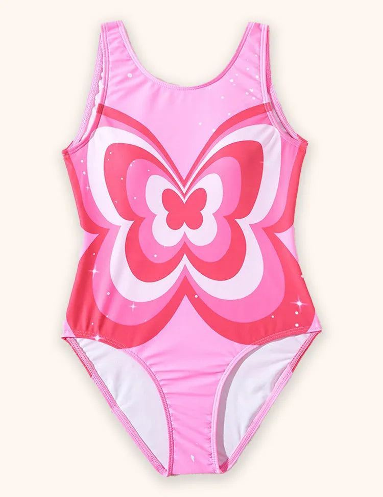 Wing Printed Swimsuit