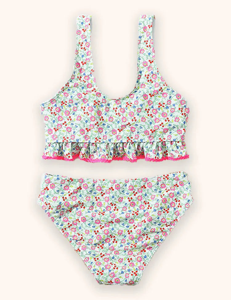 Floral Printed Bikini Swimsuit