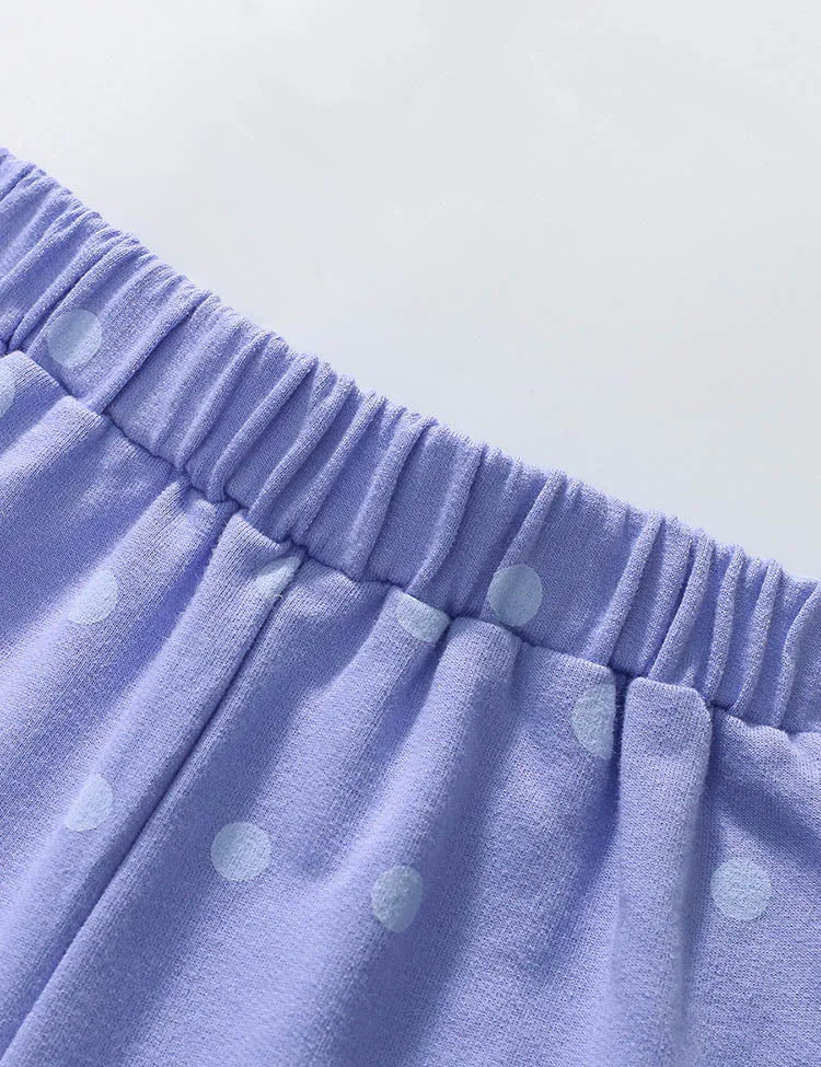 Cute Giraffe Printed Cotton Shorts