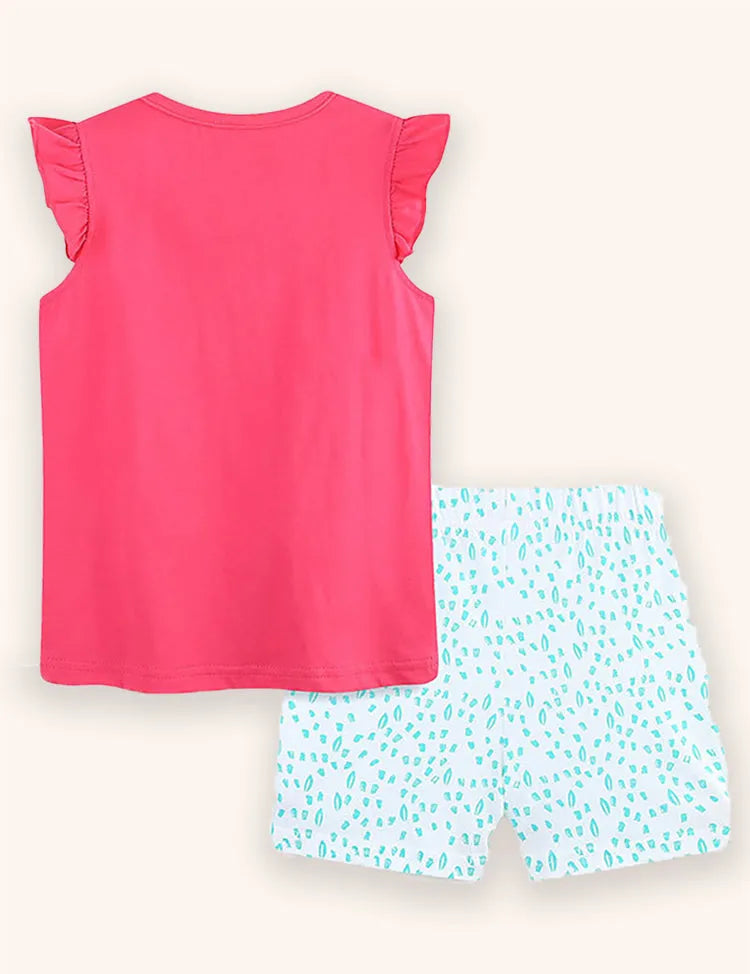 Σετ μπλουζάκι Applique Applique