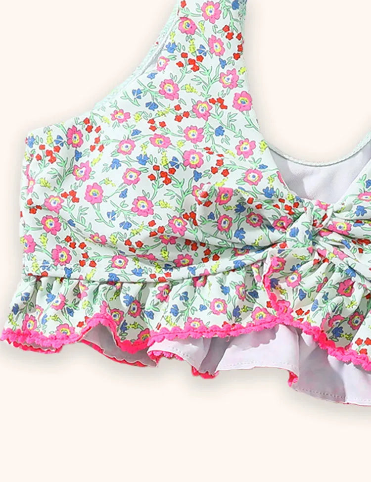 Floral Printed Bikini Swimsuit