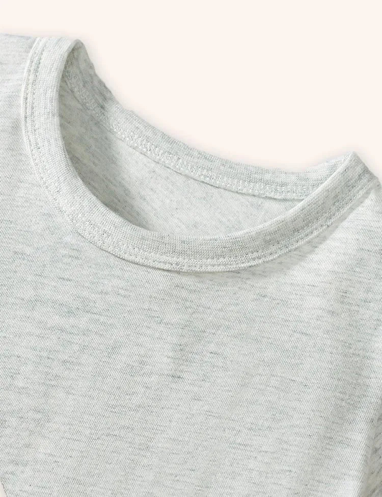 Σετ κουτάβι τυπωμένο μπλουζάκι