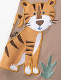 Tiger Applique Summer T-shirt sæt