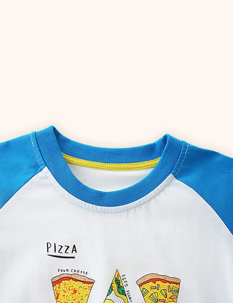 Gourmet Pizza Printed T-shirt