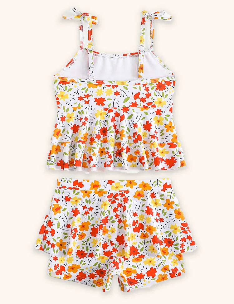 בגד ים מודפס פרחוני