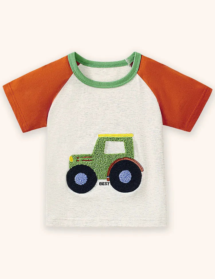 Tricou pentru aplicații auto de desene animate