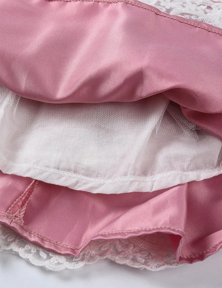 Bow Tutu Lace Dress