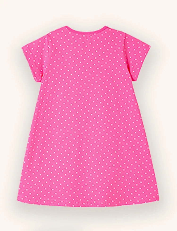 Fox Applique Dress