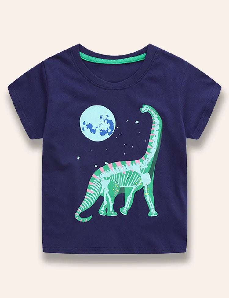 Glowing Dinosaur T-Shirt