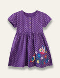Bird Embroidered Spot Dress - Mini Taylor