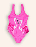 Flamingo One-piece Swimsuit