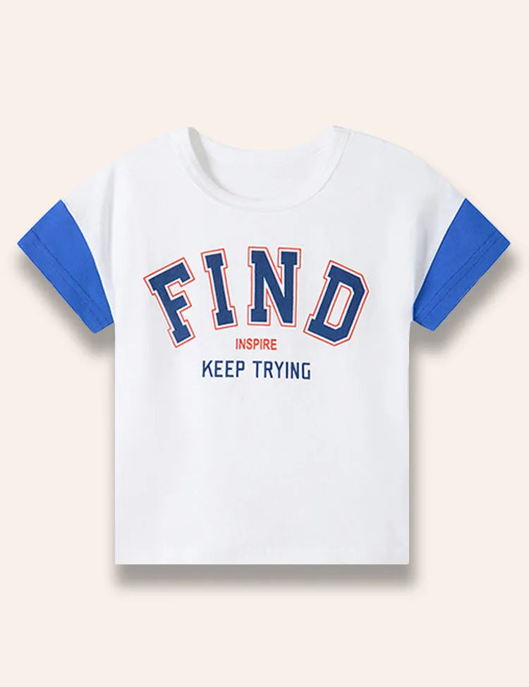 Letter Printed T-Shirt