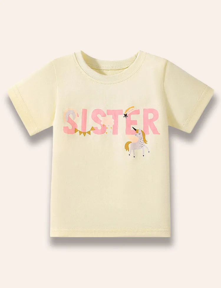 Sister Printed T-Shirt