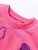 Tricou cu fustă de tul de urs