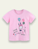 Tricou imprimat de iepuras