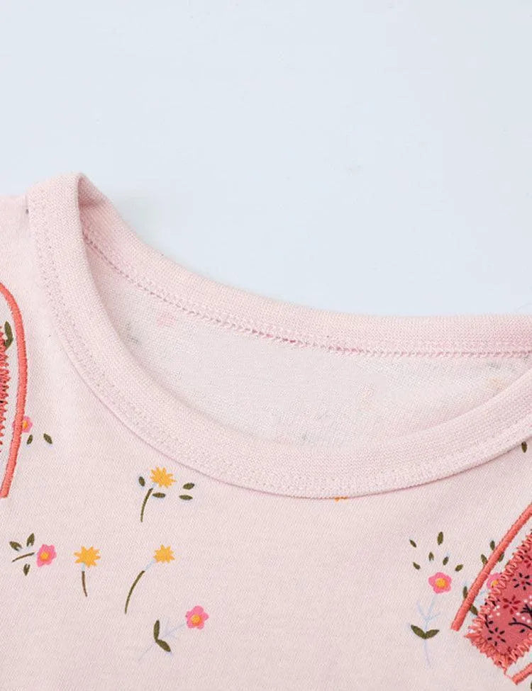 Rabbit Appliqué Tulle Dress - Mini Taylor