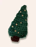 2 peças de grampos de cabelo de malha da série de Natal