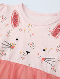 Rabbit Appliqué Tulle Dress - Mini Taylor