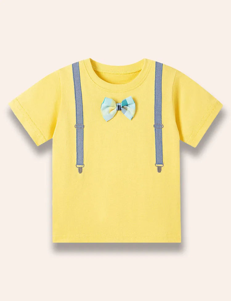Little Gentleman Printed T-Shirt
