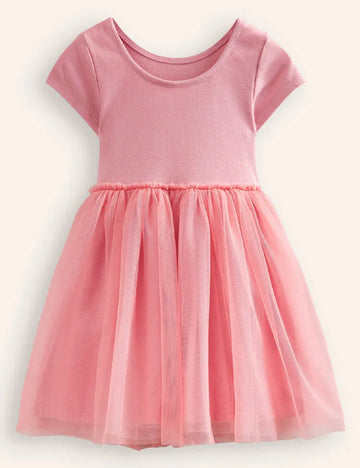 Multi Unicorn Appliqué tyl kjole