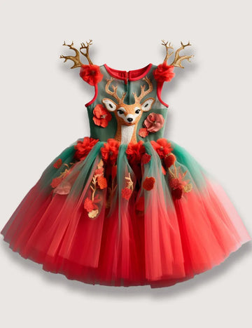 Butterfly Garden Tylle Party Dress