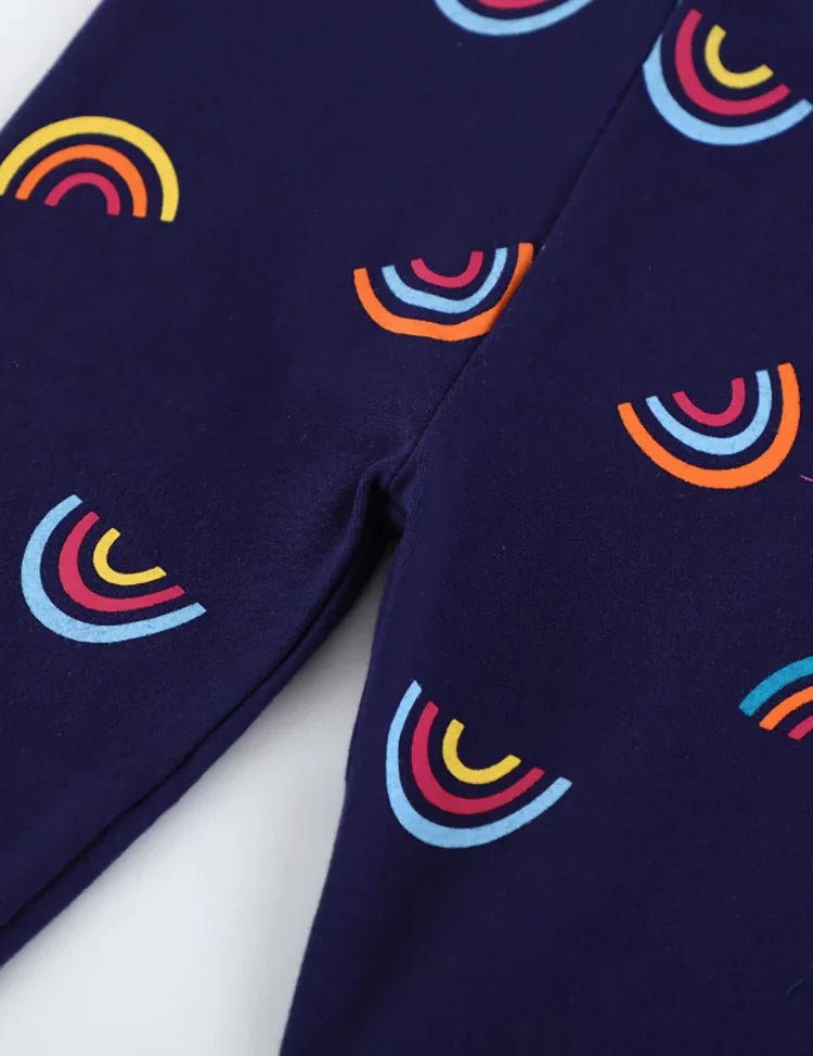 Rainbow Print Leggings