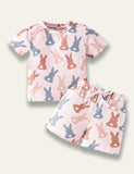 Easter Bunny Printed Suit