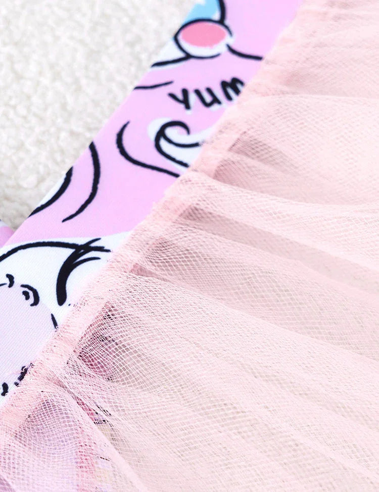 Ice Cream Printed Swimsuit Set