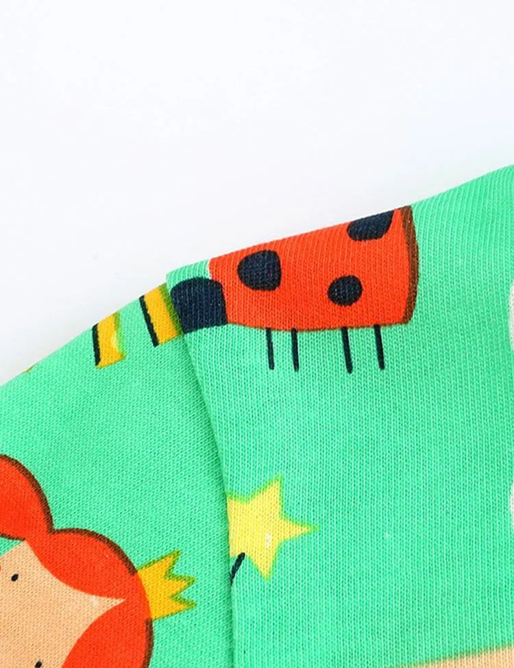 Cartoon Fairy Printed Dress - Mini Taylor