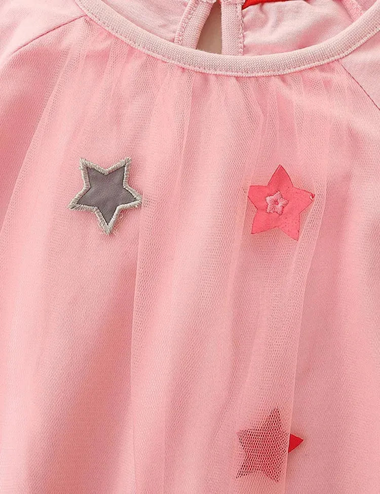 Multi Star Tulle Dress