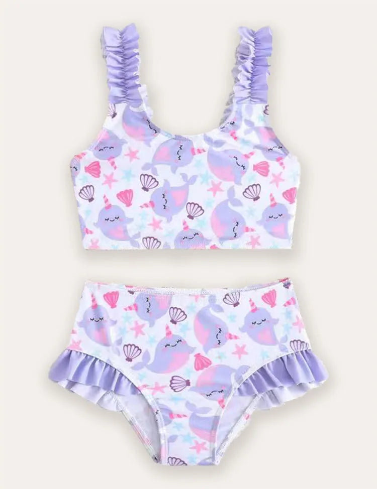 Ocean Print Swimsuit