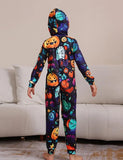 ハロウィンワンピース ファミリーお揃いパジャマ