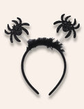 ハロウィン蜘蛛の巣ヘアバンド