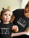 Ημέρα του Αγίου Βαλεντίνου Mama & Me Letter Printed Family Matching T-shirt