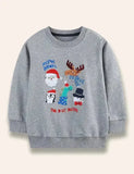 Christmas Friend Appliqué Sweatshirt