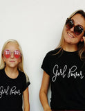 Ημέρα του Αγίου Βαλεντίνου Mama & Me Letter Printed Family Matching T-shirt