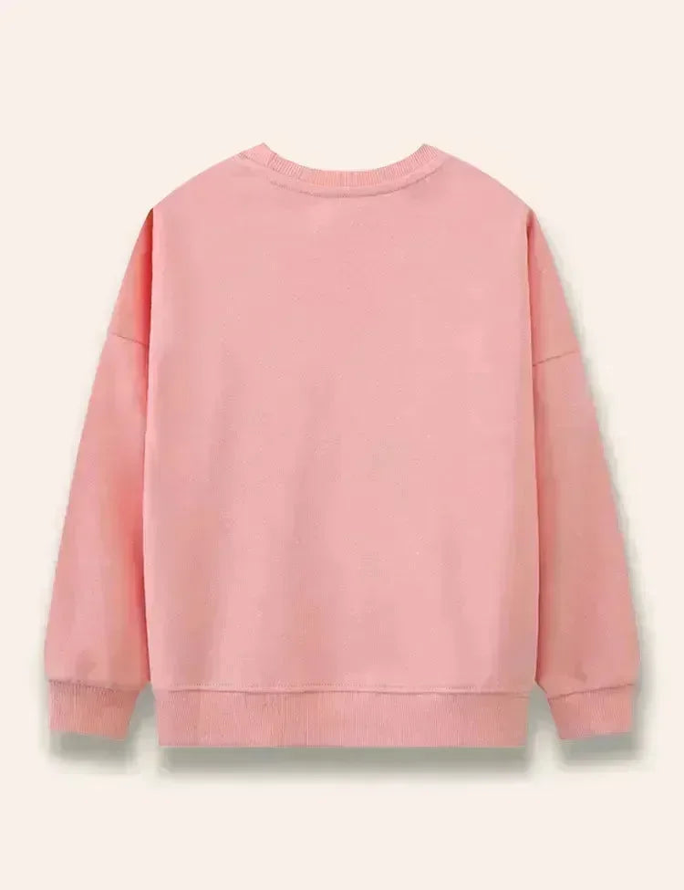 Unicorn Appliqué Sweatshirt