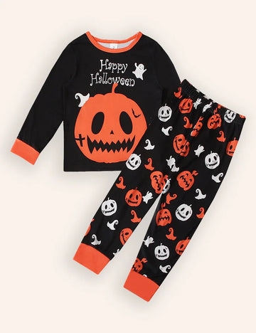 Halloween Pumpkin Pajamas