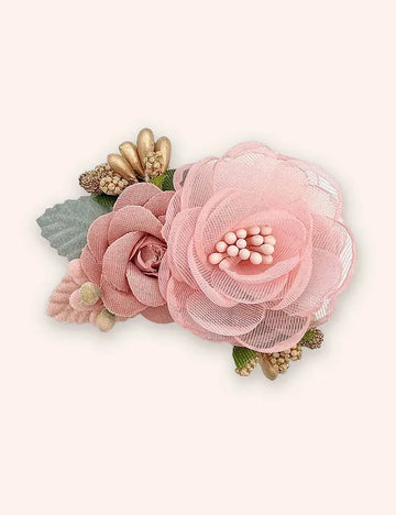 Uitverkoop - Tule-jurk met peperkoekappliqué