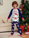 Christmas White Snowman Family Matching Pyjamas