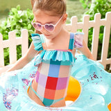 Colored Squares Swimsuit