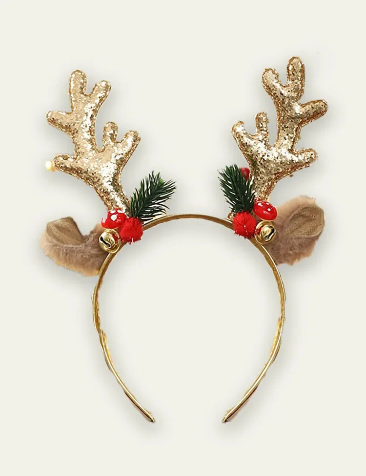 Festival rensdyr broderi tylkjole
