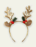 Festival rensdyr broderi tylkjole