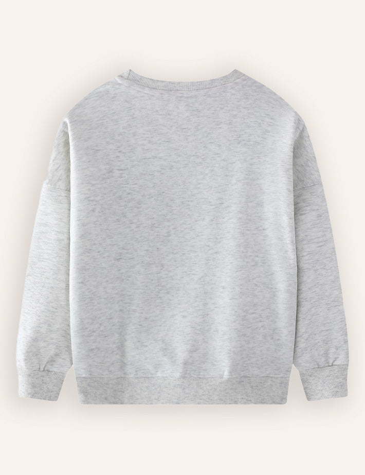 Unicorn Embroidered Sweatshirt
