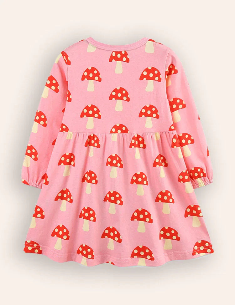 Mushroom Printed Dress