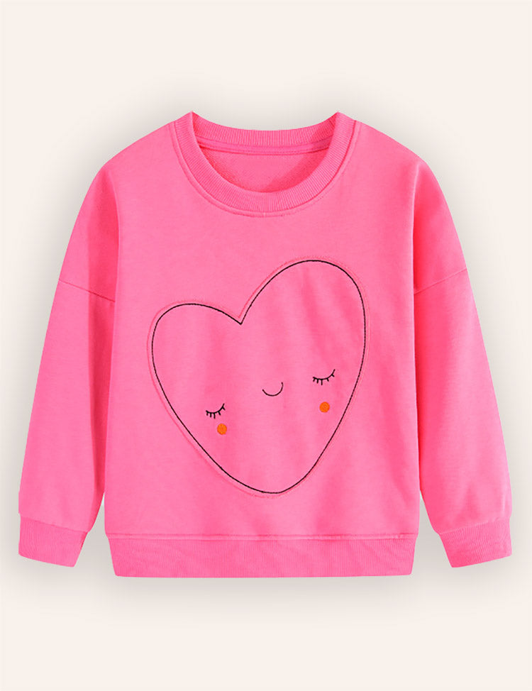 Big Heart Cute Sweatshirt