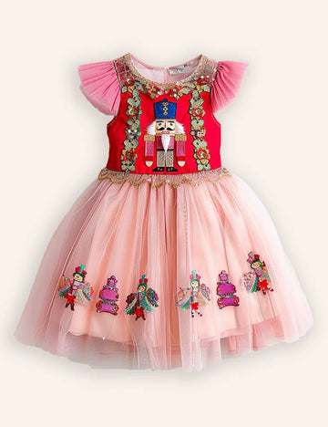 Butterfly Garden Tylle Party Dress