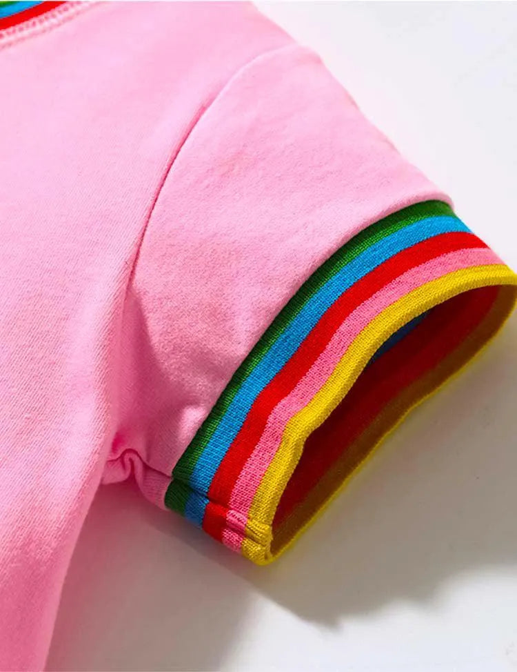 Animal Friends Appliqué Dress - Mini Taylor